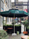 Mojia outdoor umbrella umbrella umbrella outdoor security sentry box big sun umbrella milk tea dessert shop table chair stall the courtyard umbrella
