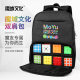 Magic domain cultural backpack Rubik's cube storage bag storage bag Rubik's cube backpack travel bag waterproof anti -pressure handbag
