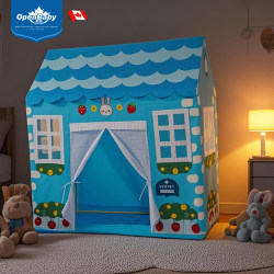 Japanese-Style Pastoral Children's Tent Playhouse Children's Toy Small House for Girls and Boys Indoor Tent