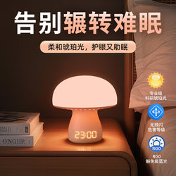 Night Light Bedside Sleep Aid Bedroom Sleep Aid Timer Night Time Mobile Phone Eye Protection Lamp Rechargeable High-End Table Lamp New Model