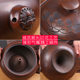 Yunnan Jianshui Zi Tao Steam Pot Chicken Household Steam Pot Purple Clay Steam Pot Printed Steam Pot 304 Bottom Pot
