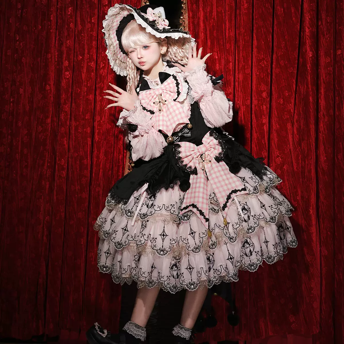 中国ロリータ Bramble Rose jsk epetice 中国ロリータ Bramble Rose jsk epetice Bramble Rose 遊京記御龍JSK