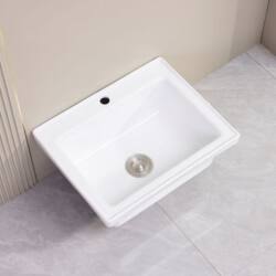 Old-Fashioned Ceramic Kitchen Sink, Water Basin, Dishwashing Basin, Sink, Balcony Laundry Basin, Single Sink, Outdoor Water Pool, Handwashing Basin
