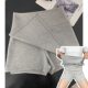 Large size gray bf side skirt women's summer sports sweat skirt A-line skirt hip-pack skirt yoga skirt pants