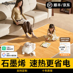 Heating Mat, Electric Heating Pad, Graphene Heating Mat, Living Room Carpet, Removable and Washable, Children's Home Yoga Mat