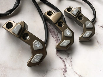 Suitable for Shengshi original accessories ZT310X/R/T/V cruise version street car version new left and right handlebar auxiliary switch