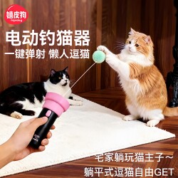 Electric Cat Fishing Toy, Cat Toy, Cat Fishing Gadget, Electric Cat Teaser, Self-Entertainment, Energy-Consuming, Interactive Toy for Kittens