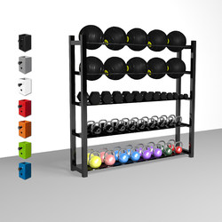  Gym Personal Trainer Storage Rack Small Equipment Tool Storage Rack Yoga Ball Kettlebell Medicine Ball Barbell Plate Dumbbell
