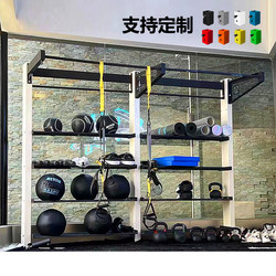 Kettlebell Rack Multi-Layer Yoga Studio Personal Training Small Tool Storage Rack Gym Wave Ball Half Medicine Ball Storage Equipment