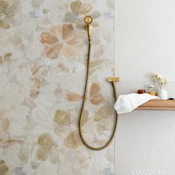 Chinese Retro-Style Embossed Floral Tiles 600*1200 Bathroom Kitchen Wall Tiles Restaurant Homestay Commercial Space Tiles
