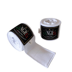 Kangrui Genuine Product: Quanfeng Gel Gloves, Half-Finger Boxing Gloves, Hand Wraps, Quick Hand Wrapping Straps for Lazy People, Boxing