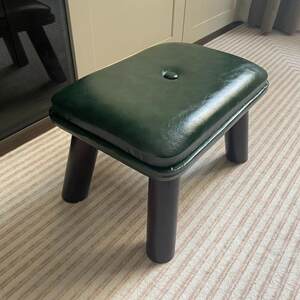 
Solid wood stool American soft stool living room home coffee table stool shoe change stool fashionable low stool simple small stool