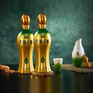 
Jinhui Liquor Gentle Jinhui H9 two bottles of 50% 500ml*2 strong-flavor grain liquor for gift giving and self-drinking