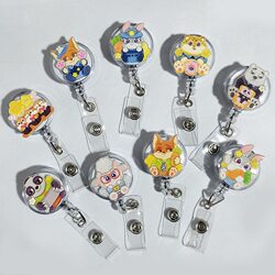 Zootopia Retractable Badge Holder for Nurses, Students, School Cards, Work Ids, Doctors