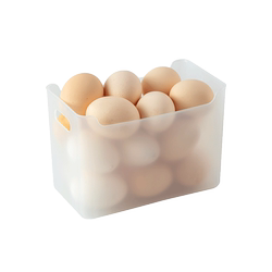 Egg storage box refrigerator side door special egg tray kitchen crisper ginger onion garlic storage and organization artifact