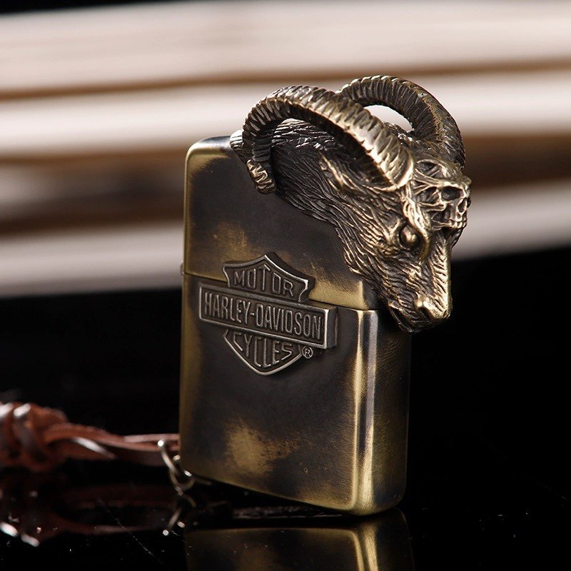 Zhibao Zippo Lighter - Pure Copper, Windproof, Limited Edition