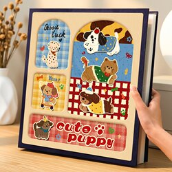 Photo Album Insert Pages with Large Capacity for 56inch Photos, Suitable for Couples' Travel Memories, Family, and Baby Growth Photos, with Plastic Sleeves for Storage