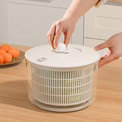New Vegetable Dehydrator, Household Manual Salad Spinner, Kitchen Dryer, Fruit and Vegetable Draining Tool