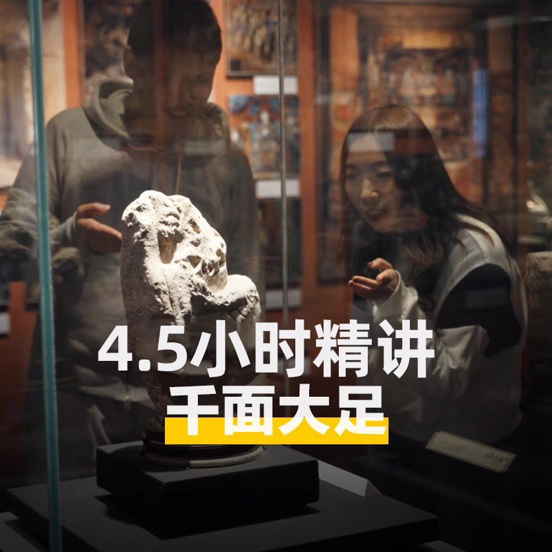 大咖说&bikego 重庆大足石刻一日游4.5h讲解含门票交通接送旅游