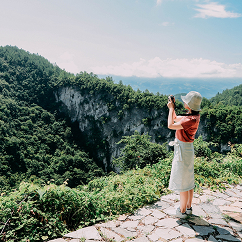 bikego重庆 武隆纯玩一日游8人团天坑归原天生三桥重庆旅游跟团游