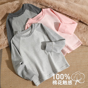 
[Breaking code clearance] Children's autumn clothing pure cotton long-sleeved T-shirt round neck bottoming shirt thin, medium and large children's pajamas for boys and girls