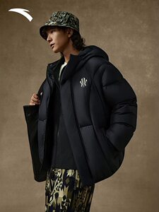 
Anta Kyrie Irving Series丨Short Down Jacket Men's and Women's Duck Down Warm Cotton Jacket 172611905S