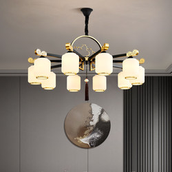New Chinese-Style Chandelier, Living Room Main Light, Dining Room Bedroom Light, Chinese Style Zen Dining Downlight, Restaurant Private Room Lighting Fixtures