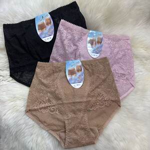 
[Snow River] Taiwan low-waist boxer tummy control pants lace mesh sexy breathable tummy control anti-exposure 996