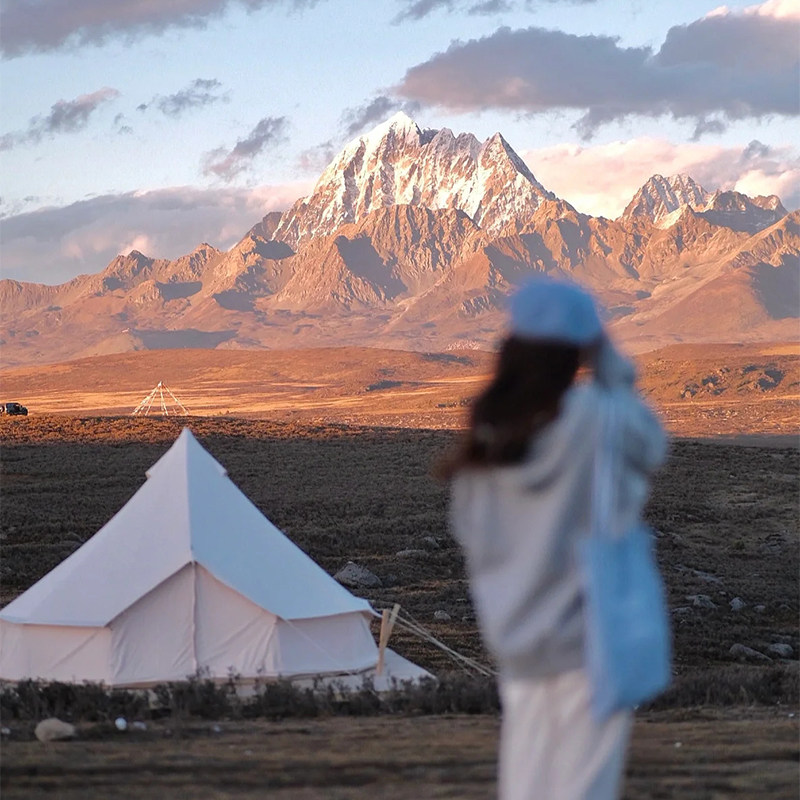 【私家团】成都出发稻城亚丁旅游5天4晚川西环线墨石公园-1单1团