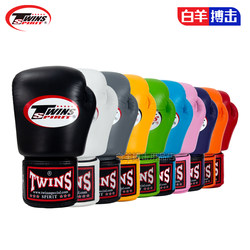 Thai Twins Boxing Gloves for Men and Women, Muay Thai Fighting Leather Gloves, Professional Fighting Training