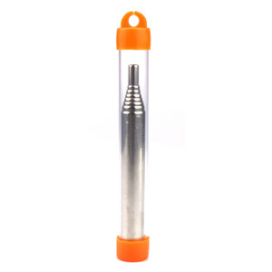 New stainless steel fire blower set, retractable fire blower, outdoor fire blower shell, camping fire making tool