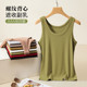 Anti-exposure Modal ribbed camisole women's summer inner wear sleeveless bottoming shirt to cover breasts and slim fit top