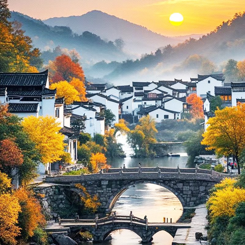 【含机票】江西旅游南昌庐山鄱阳湖婺源篁岭井冈山6天5晚跟团游