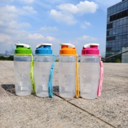 Sports water bottle large capacity portable DIY coffee cup