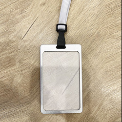 Huawei Employee Badge Same Model Experience Store Aluminum Alloy Standard Employee Badge Tag Mobile Phone Store Employee Badge Tag