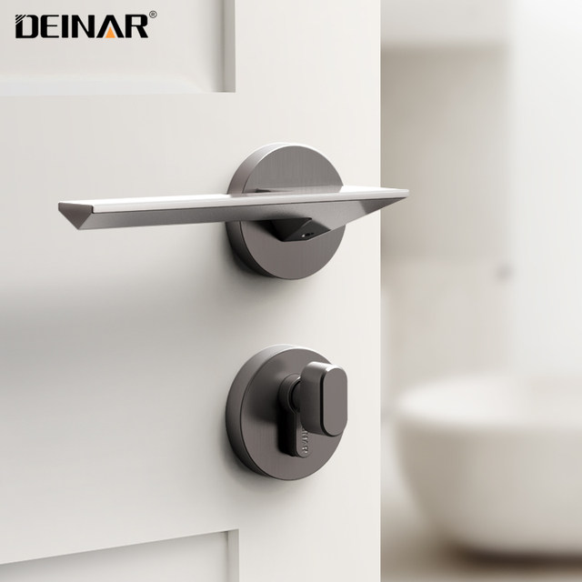 DEINAR Nordic minimalist style magnetic door lock indoor bedroom door ...