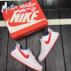 Nike COURT BOROUGH Chicago white and red women's sports and casual low-top sneakers DD8495-106