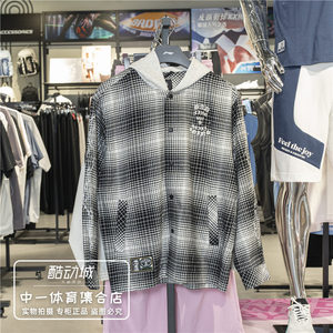 
Li Ning's Wu Shao's Shirt 2025 Autumn New Comfortable Plaid Shirt Fashion Sports Top AFDVH89