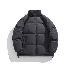 
Spot clearance cotton coat men's new winter stand-up collar warm thickened coat couple trendy cold-resistant casual cotton jacket