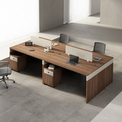 Office Desk Staff Modern Minimalist Office Screen Four-Person Office Workstation Combination Staff Computer Desk
