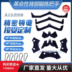 Back Pull-Down Handle, High-Position Pull-Down Exercise, Seated Rowing, Cross-Grip Biceps Training Equipment, Back Pull-Down Device, Multi-Functional