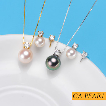 s925 classic solitaire earrings diy accessories