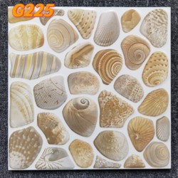 Foshan Pebbles with Concave and Convex Surface, Pastoral Style, 300 Tiles for Kitchen, Balcony, Garden, and Bathroom Use
