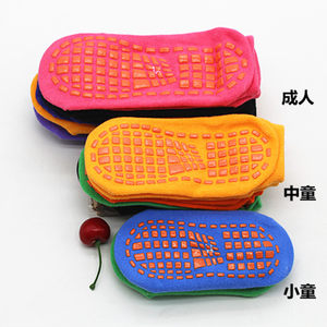 
Summer thin cotton socks for men and women, indoor non-slip parent-child early education socks, sports yoga children's trampoline socks