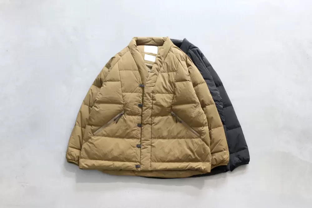 大D巢舍现货WM X TAION HANTEN DOWN JACKET 23AW 羽绒道袍-Taobao