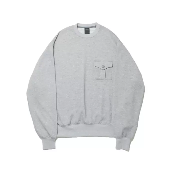 大D 代购DAIWA PIER39 TECH SWEAT MIL POCKET CREW 23SS 卫衣-Taobao