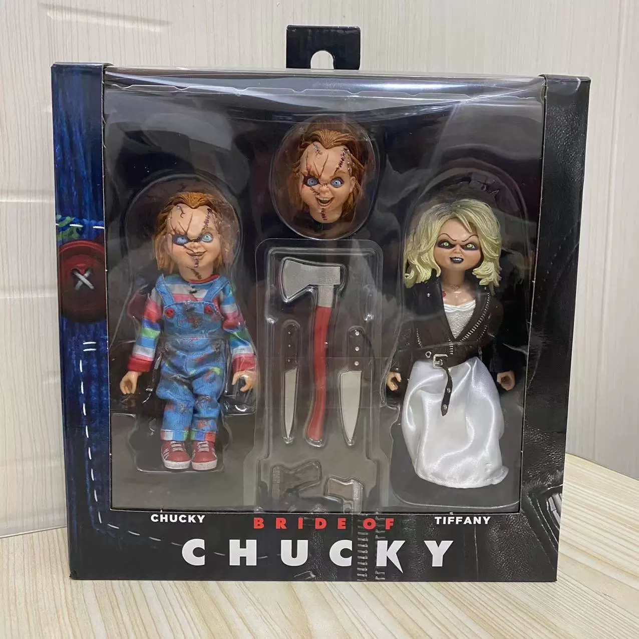 BRIDE OF CHUCKY フィギュアセット Child's Play Bride of Chucky Ultimate Chucky Tiffany NECA 2018