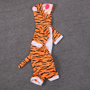 
Children's Summer Tigger Performance Costumes Children's Summer Cotton Pajamas One-piece Girls Little Tiger Children's Clothing Animal Performance Costumes