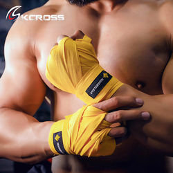 Boxed Boxing Bandages, Sanda Hand Wraps, Muay Thai Gloves, Hand Protection Cloth Straps for Men, 5.3m Sports Fighting Protective Gear for Women