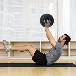 Fitness Sandbag Gravity Weighted Ball Sand-Filled Strength Training Weight Ball Slam Ball Non-Elastic Medicine Ball Thickened